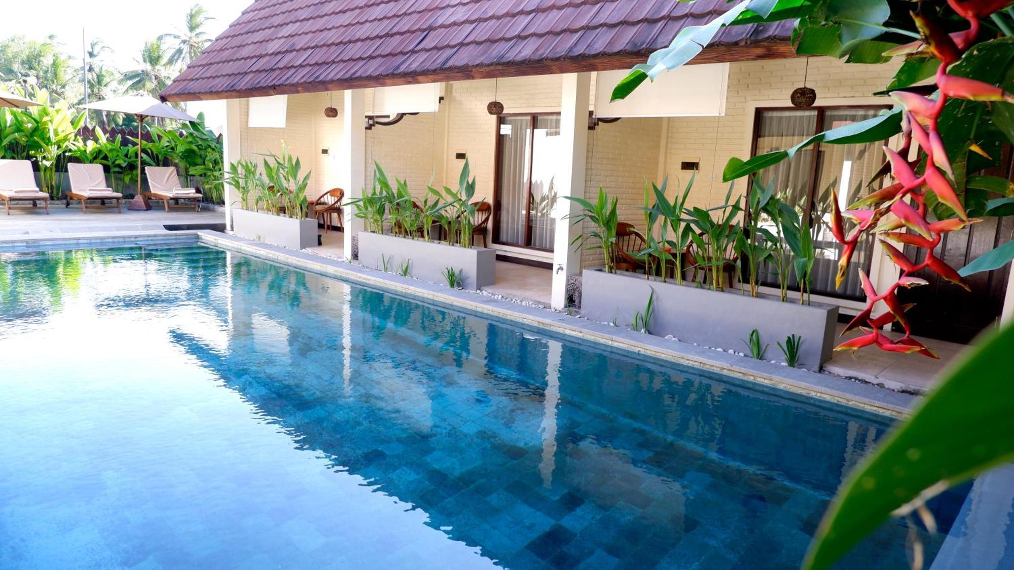 Bruga Villas Restaurant And Spa Selong Belanak Exterior photo